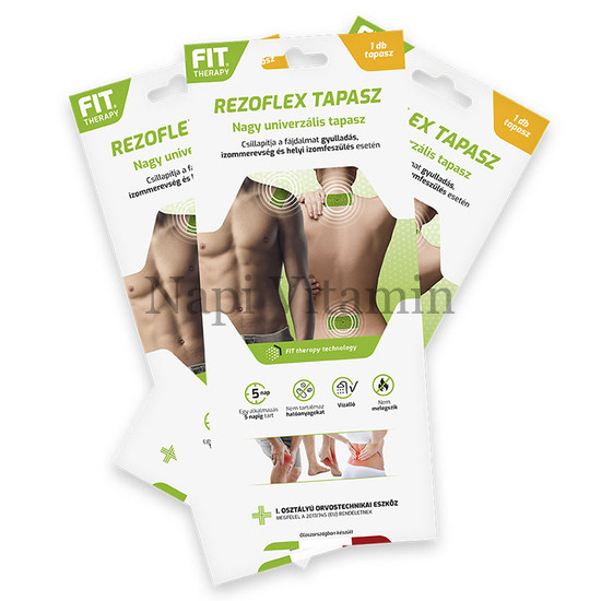 Fit Therapy Rezoflex fájdalomcsillapító tapasz 1x