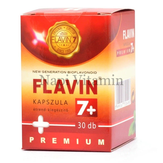 Flavin 7+ prémium kapszula 30x