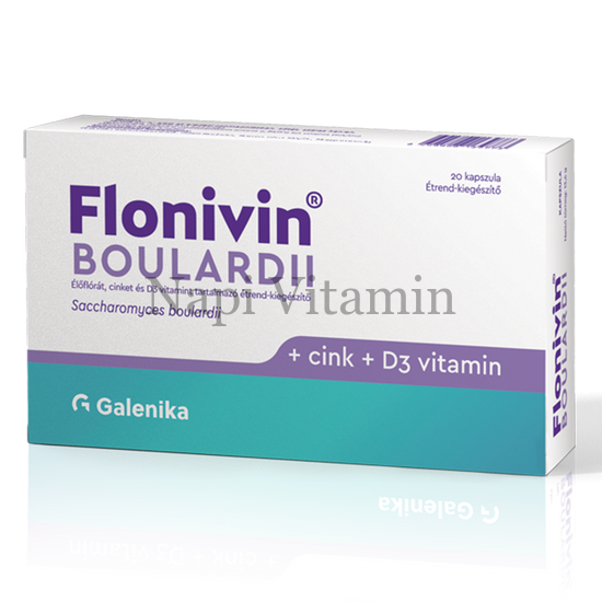 Flonivin Boulardii élőflóra kapszula 20x
