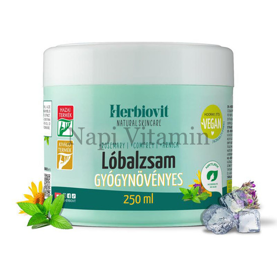 Herbiovit Gyógynövényes Lóbalzsam 250ml