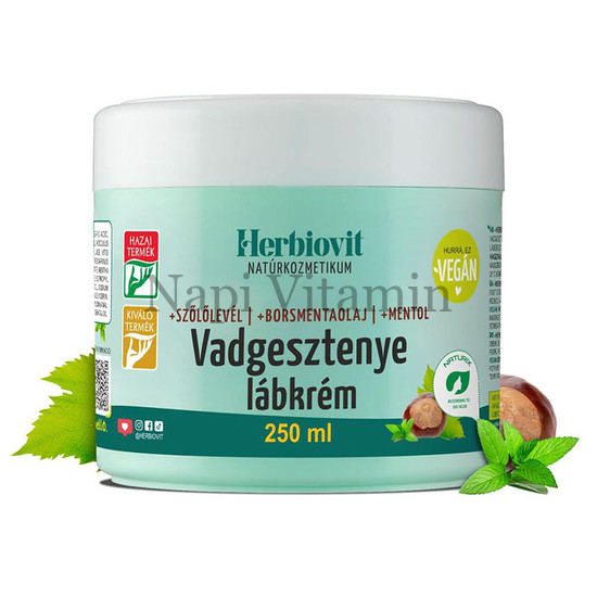 Herbiovit Vadgesztenyés lábkrém 250ml