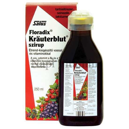 Kräuterblut szirup 250ml
