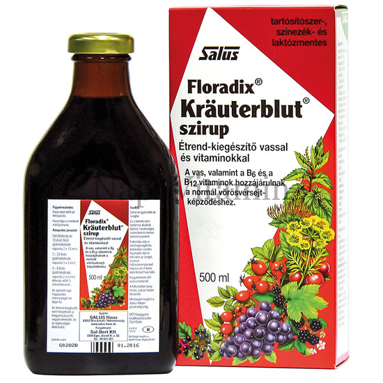 Kräuterblut szirup 500ml Kräuterblut szirup 500ml