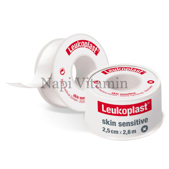 Leukoplast szilikon ragtapasz 2,5cmx2,6m 1x