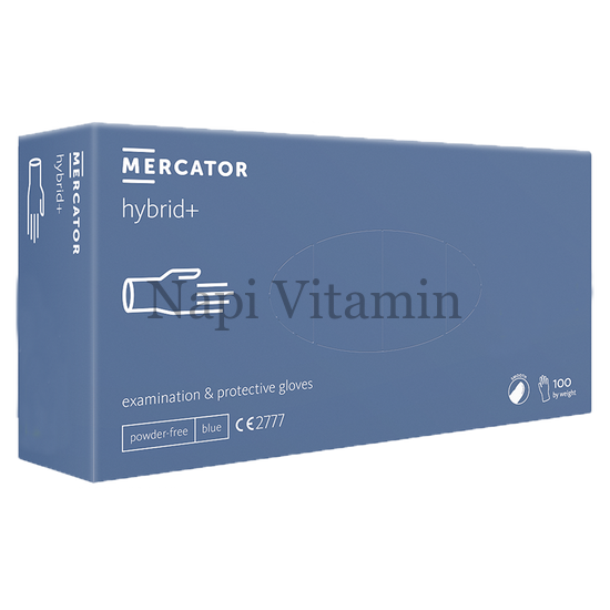 MERCATOR® hybrid+ Vinyl/Nitryl Kesztyű L 1x