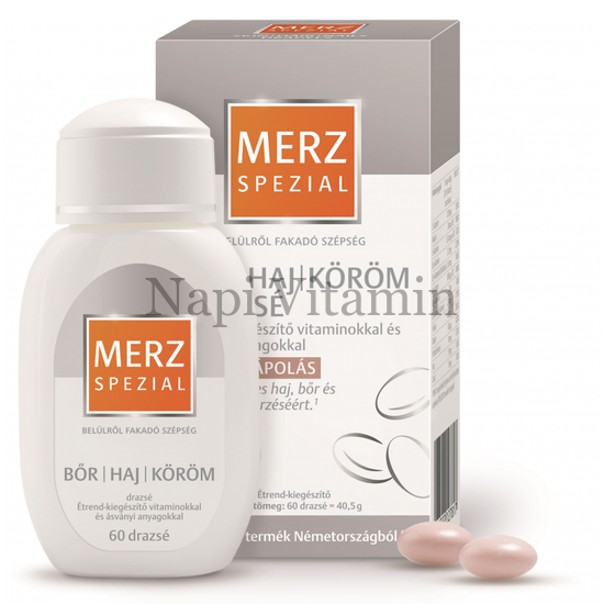 Merz Spezial bőr haj köröm drazsé 60x