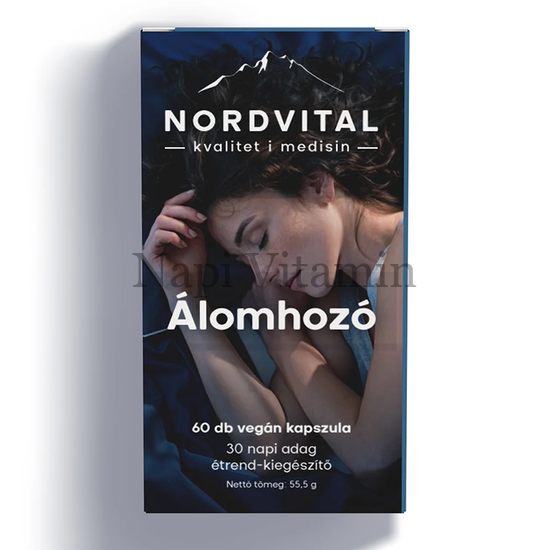 Nordvital Álomhozó komplex kapszula 60x Nordvital Álomhozó komplex kapszula 60x