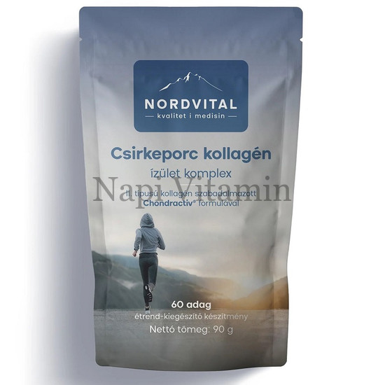Nordvital Csirkeporc kollagén por 90g Nordvital Csirkeporc kollagén por 90g