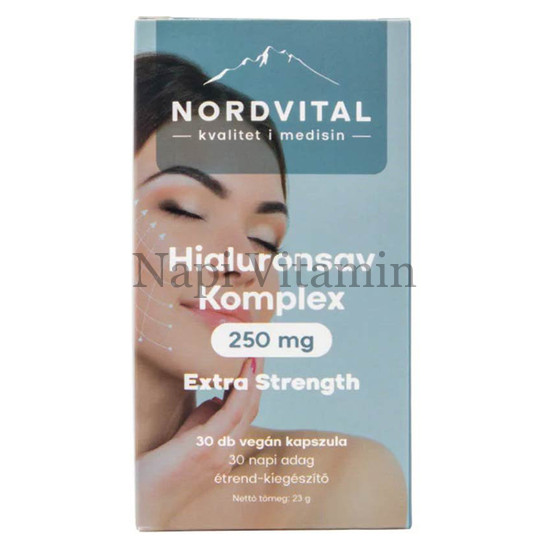 Nordvital Hialuronsav komplex kapszula 30x