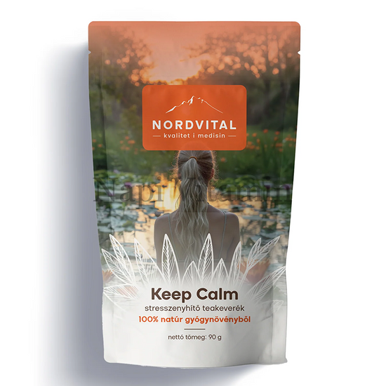 Nordvital Keep Calm stresszoldó tea 90g