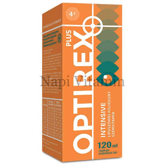 Optirex Plus Intensive liposzómás folyadék 120ml Optirex Plus Intensive liposzómás folyadék 120ml