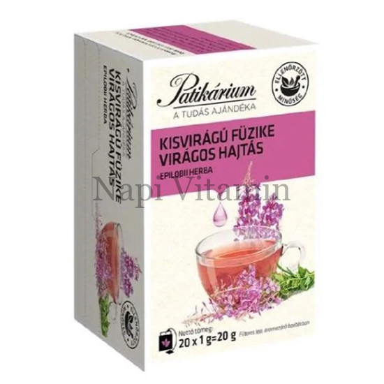 Patikárium Kisvirágú füzike filteres tea 20x
