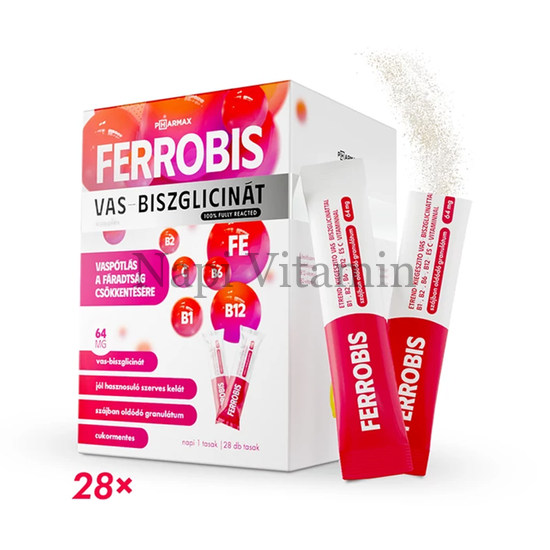 Pharmax Ferrobis Vas-biszglicinát 28x