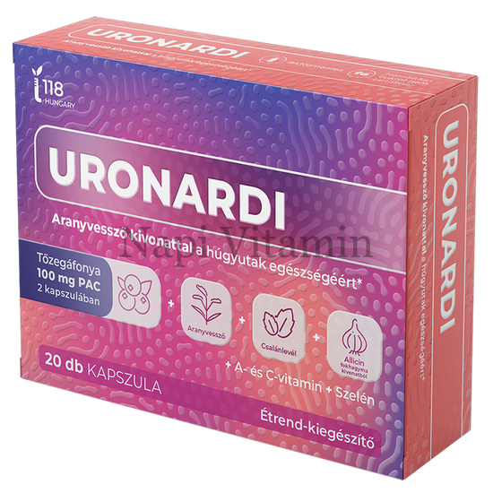 Uronardi Tőzegáfonya kapszula 20x