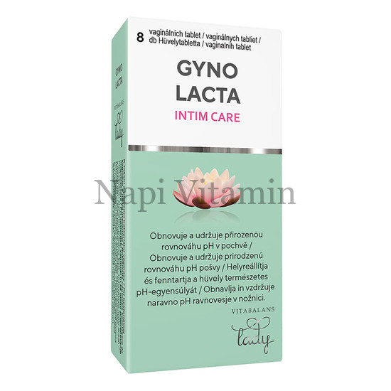 GynoLacta Intim Care hüvelytabletta 8x