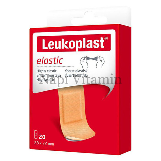 Leukoplast Elastic sebtapasz 28x72mm 20x Leukoplast Elastic sebtapasz 28x72mm 20x