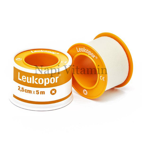 Leukopor ragtapasz – 2,5cm x 5m 1x