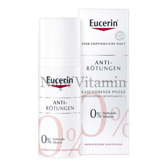 Eucerin Anti-Redness Bőrpír elleni színezett nappali arcápoló SPF25 50ml