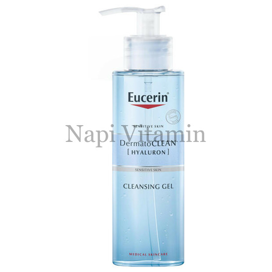 Eucerin DermatoClean Hyaluron mélytisztító, habzó arclemosó zselé 200ml