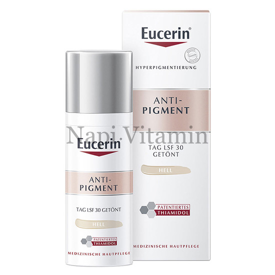 Eucerin Anti-Pigment színezett nappali arckrém light SPF30 50ml