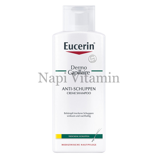 Eucerin DermoCapillaire Korpásodás elleni sampon száraz korpára 250ml