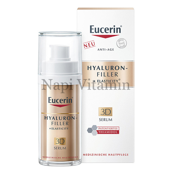 Eucerin Hyaluron-Filler + Elasticity 3D szérum 30ml