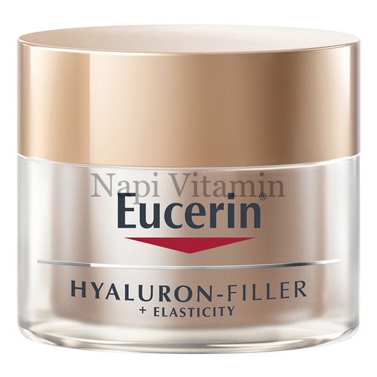 Eucerin Hyaluron-Filler + Elasticity Bőrtömörséget regeneráló éjszakai krém 50ml
