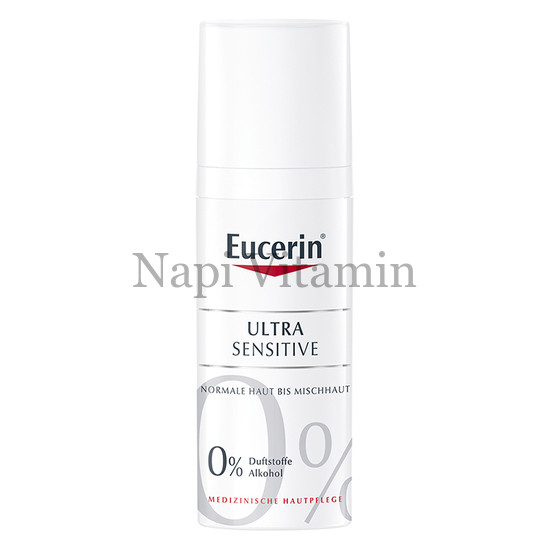 Eucerin UltraSensitive arcápoló száraz bőrre 50ml
