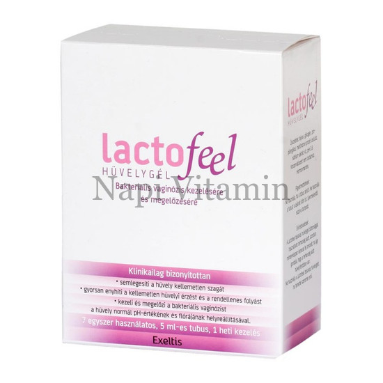 Lactofeel Hüvelygél 7x5ml