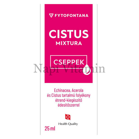 Fytofontana Cistus Mixtura cseppek 25ml