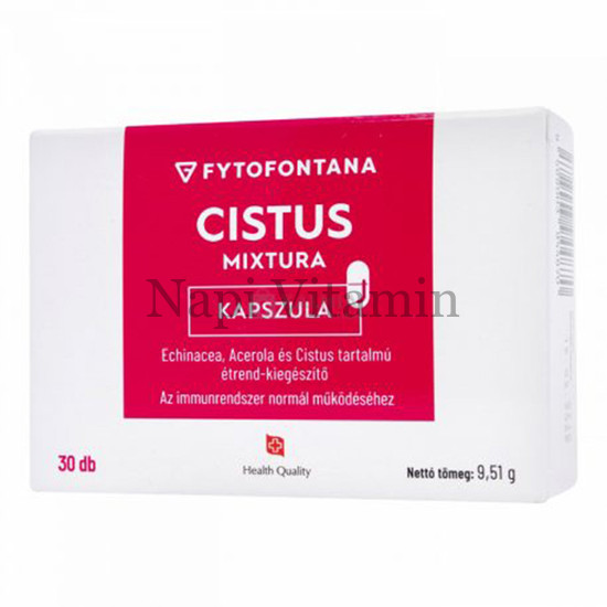 Fytofontana Cistus mixtura kapszula 30x