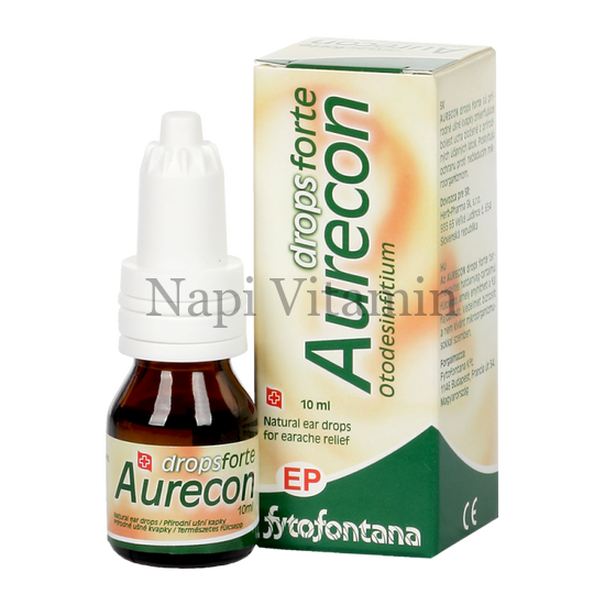 Aurecon forte fülcsepp 10ml