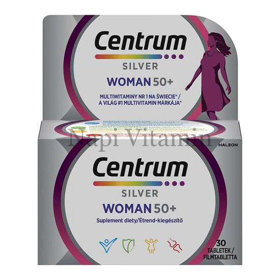 Centrum A-tól-Z-ig Nőknek 50+ filmtabletta 30x