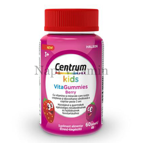 Centrum Kids VitaGummies erdei gyümölcs gumivitamin 60x