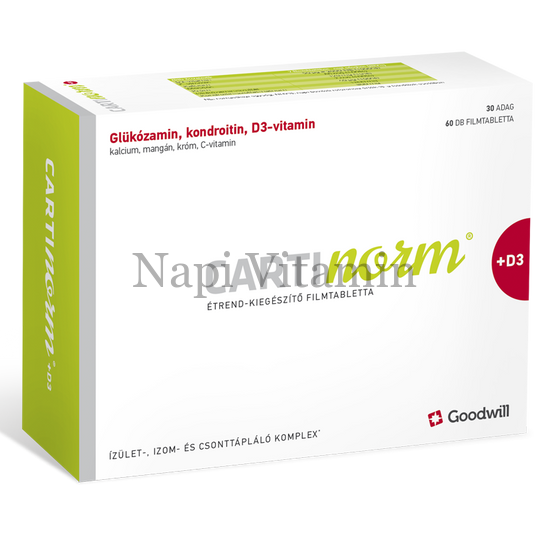 Cartinorm + D3 filmtabletta 60x Cartinorm + D3 filmtabletta 60x