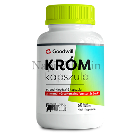 Goodwill Króm kapszula 60x