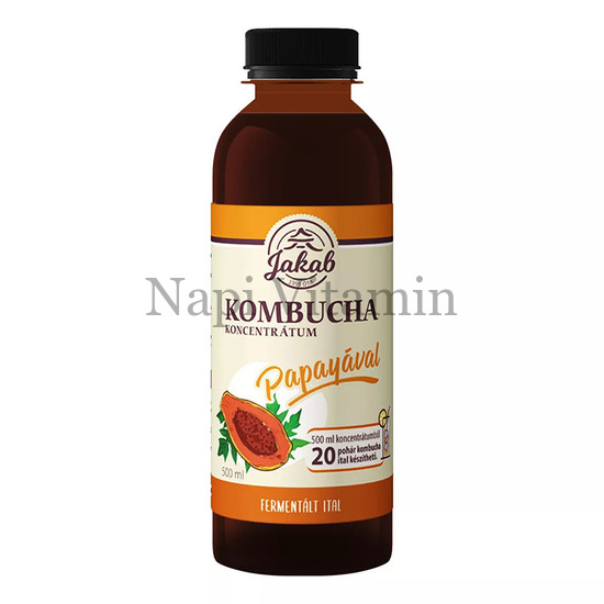 Kombucha koncentrátum papayás 500ml
