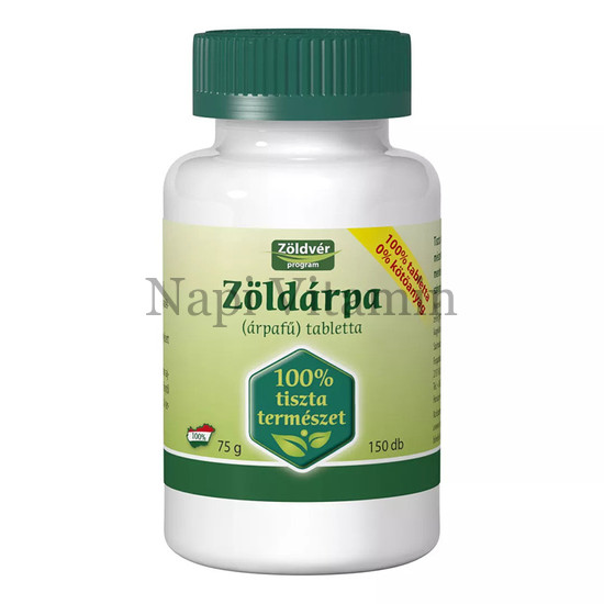 Zöldárpa 100% tabletta 150x