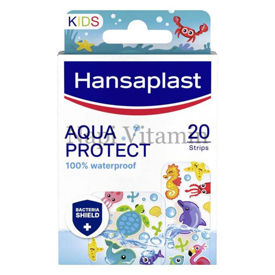 Hansaplast Kids Aqua Protect állatos sebtapasz 20x