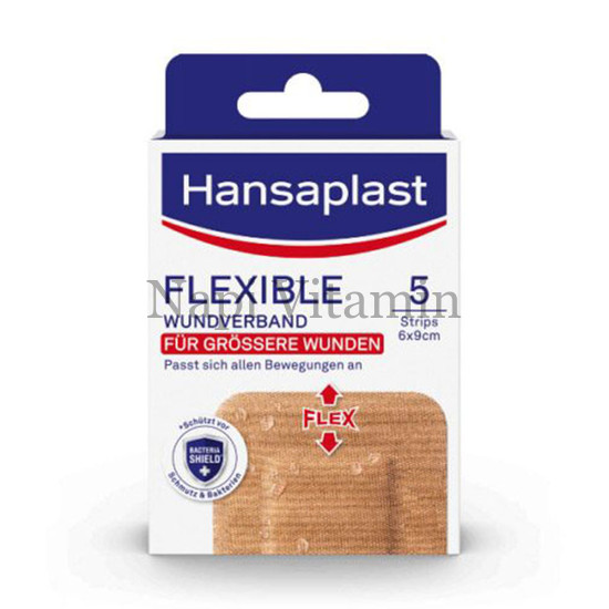 Hansaplast Flexible sebtapasz 6x9cm 5x