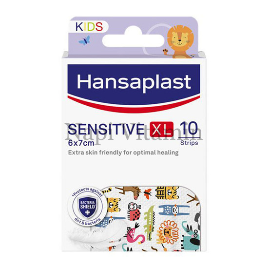 Hansaplast Sensitive Kids gyermek sebtapasz XL 10x