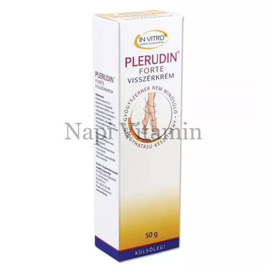 Plerudin forte visszérkrém 60g Plerudin forte visszérkrém 60g