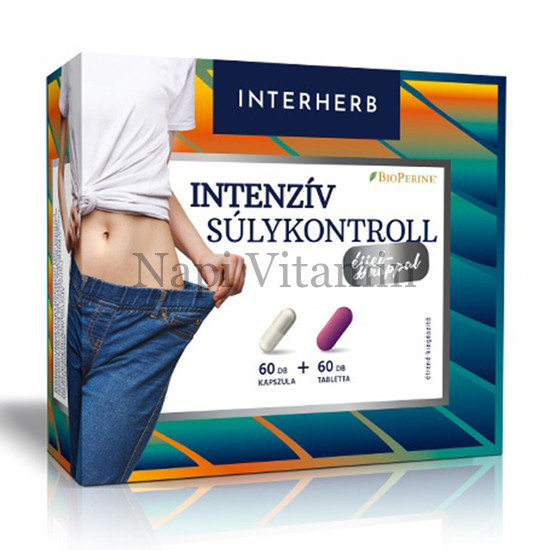 Interherb Intenzív Súlykontroll kapszula 2x60x