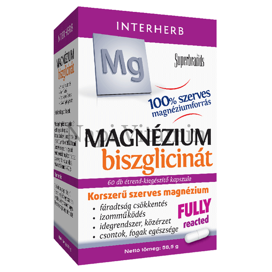 Interherb Magnézium biszglicinát kapszula 60x
