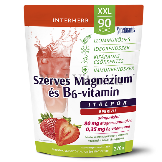 Interherb XXL A + E vitamin italpor banánízű italpor 270g