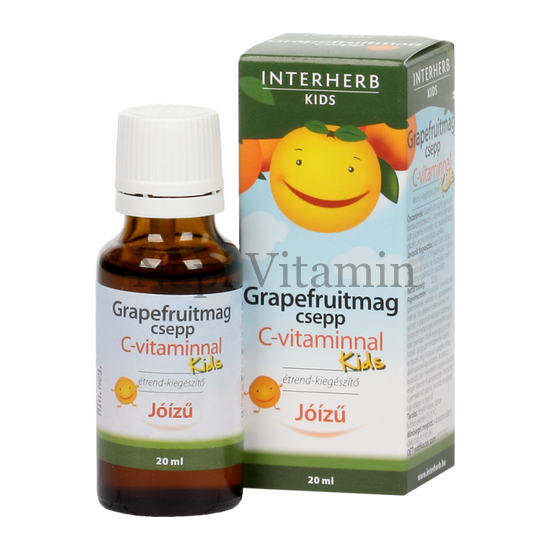 Interherb Grapefruitmag csepp KIDS C-vitaminnal 20ml