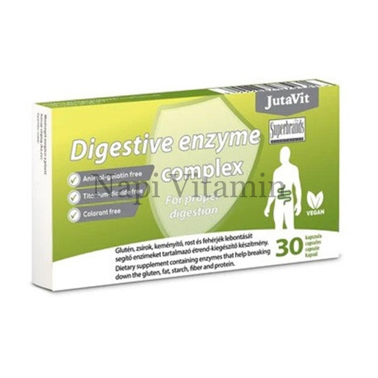 JutaVit Emésztőenzim kapszula 30x