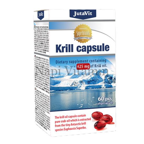 JutaVit Krill olaj 625 mg kapszula 60x