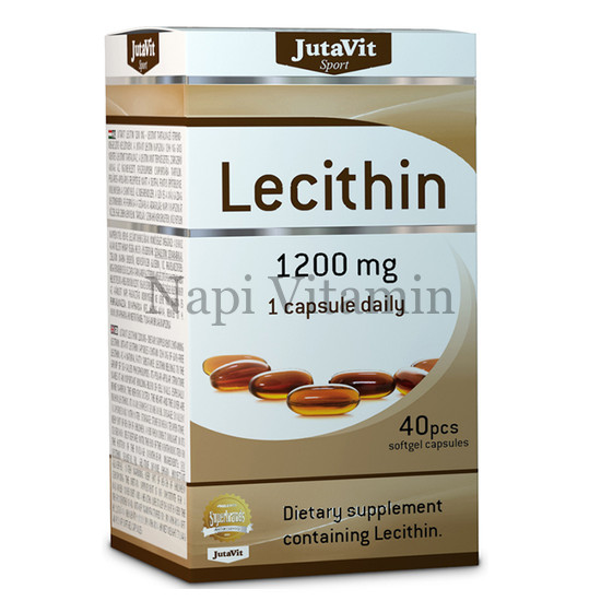 JutaVit Lecitin 1200 mg kapszula 40x