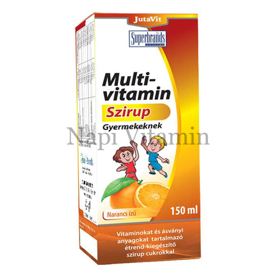 JutaVit Multivitamin szirup gyermekeknek 150ml
